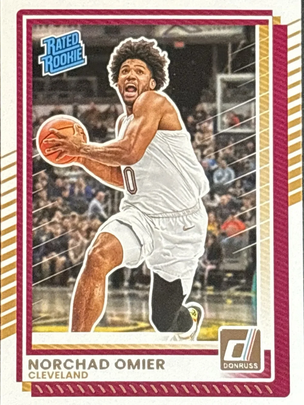 Panini Donruss Norchad Omier Rated Rookie Basketball Card